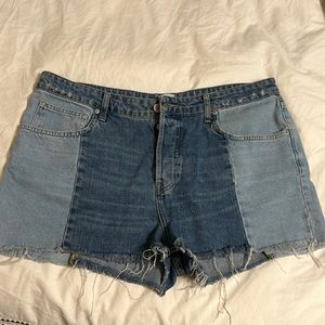 BDG denim shorts